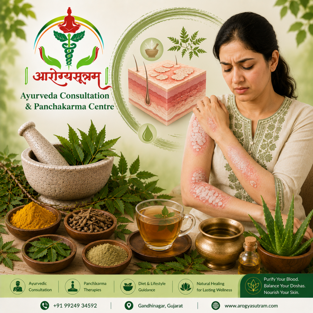 Psoriasis (Kitibha Ekakushtha Twakvikara)